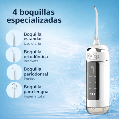 Irrigador Dental 6 modos de limpieza